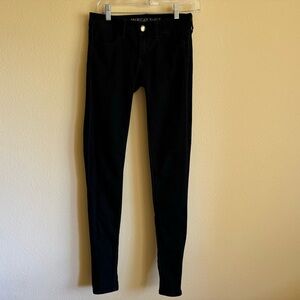 American Eagle super low rise jegging size 2 x-long super super stretch